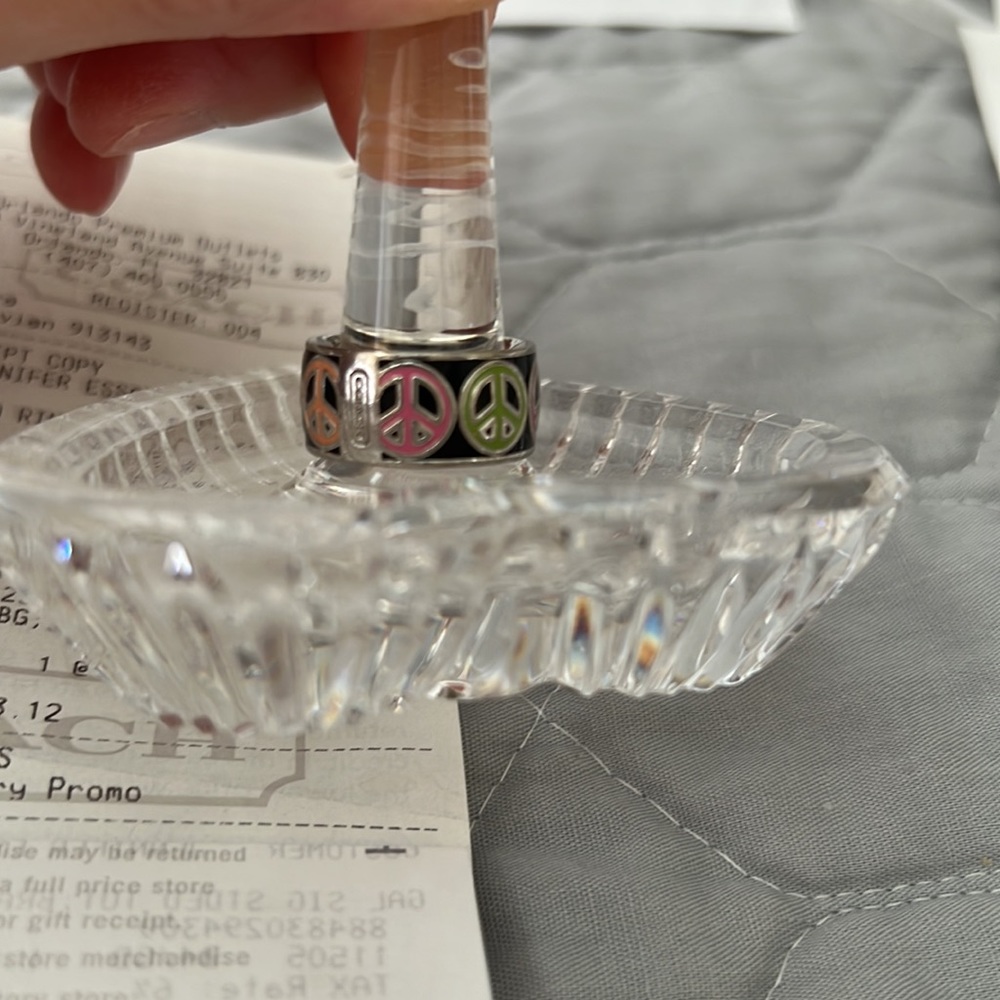 Coach Peace Ring - Picture 8 of 11